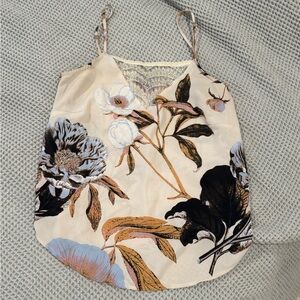 Vero Moda Cream Floral Camisole